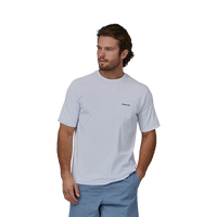 Patagonia巴塔哥尼亚Boardshort Logo  男涤棉混纺T恤37655 WHI-白色 M