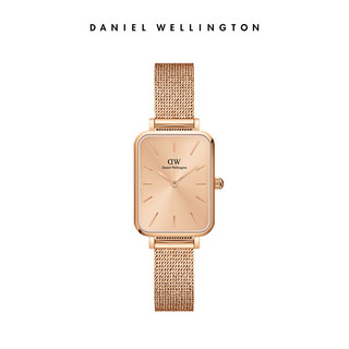 Daniel Wellington 丹尼尔惠灵顿 DW手表女款 QUADRO系列轻奢幻彩小方表彩盘石英表 20×26MM