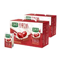 【家庭量贩】豆本豆 SOYMILK唯甄红枣豆奶250ml*16盒*2箱礼盒专属营养好礼