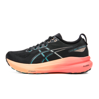 ASICS 亚瑟士 Gel-Kayano 31 稳定支撑 男子缓震跑鞋 1011B867-004 黑橙色 41.5