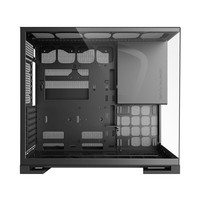 Model 5 悟空黑灰电脑机箱+14龙鳞5个风扇套包 Model5悟空黑灰5风扇套包