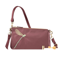 SUMDEX森泰斯女士休闲时尚绣花手拿包轻巧斜跨包证件包化妆包NOA-782 绣花版