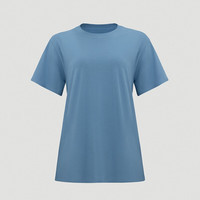 露露乐蒙lululemon丨All Yours 女士 T 恤 *棉 LW3ES5S 短袖 湛蓝 2XL /14