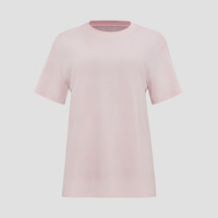 露露乐蒙lululemon丨All Yours 女士 T 恤 *棉 LW3ES5S 短袖 轻柔粉 XL /12