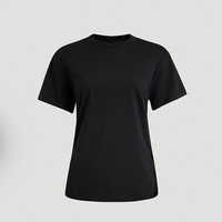 露露乐蒙lululemon丨All Yours 女士 T 恤 *棉 LW3ES5S 短袖 黑色 XL /12