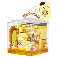 AREAX X砖区 三丽鸥家族萌动小店BOX系列 AB0072 大耳狗甜梦面包坊 Cinnamoroll