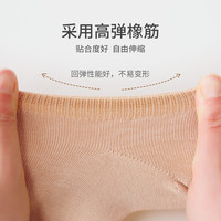 Caramella卡拉美拉袜子女士短袜短筒袜新疆棉糖果色舒适透气休闲运动袜男棉袜不臭脚 女士3浅绿2浅紫