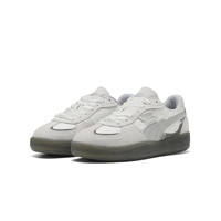 彪马（PUMA）【德训鞋】女复古运动休闲鞋T字鞋厚底鞋PALERMO 401286 灰色-迷雾灰-01 42