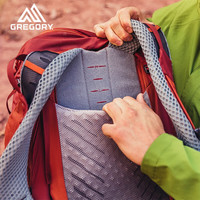 GREGORY 格里高利 PARAGON无界系列 男款户外专业登山包旅行大容量双肩包 58L-铁橙色 S/M 升级款无界58L-铁橙色
