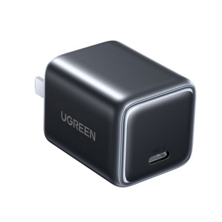 绿联（UGREEN）氮化镓苹果充电器iPhone16/15充电头PD30W快充适用苹果16/15/14ProMaxiPad手机平板USB/Type-C插头