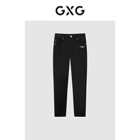 GXG男装  牛仔裤合集 深藏青直筒型牛仔裤GEX10512413 L