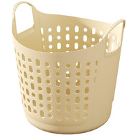 居家家 脏衣篓脏衣服收纳筐家用洗衣篮娃娃收纳桶卫生间放衣物脏衣篮