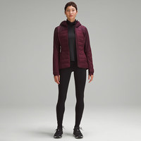 露露乐蒙lululemon丨Down For It All 女士羽绒连帽外套 LW4CA7S 黑加仑紫 M /8
