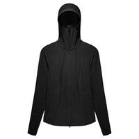 Bananain 蕉内 女士凉皮302UV Pro直身防晒衣 10230560461 黑色 XXL