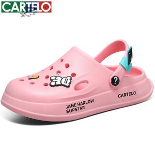 CARTELO 卡帝乐鳄鱼 踩屎感防滑厚底沙滩外穿凉拖鞋