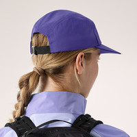 ARC'TERYX始祖鸟 GAMMA 5 PANEL CAP 透气 男女同款 弯檐帽 韵动紫/流光蓝 L-XL