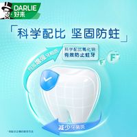 DARLIE好来黑人双效薄荷牙膏茶倍健清新口气含氟薄荷味家庭装牙膏