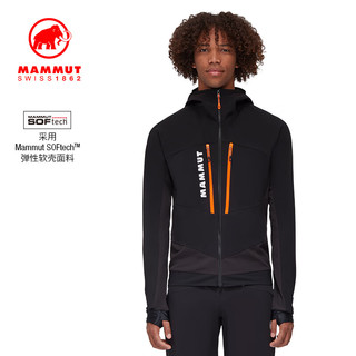 猛犸象（MAMMUT）Aenergy 男士防风保暖夹克外套抓绒软壳衣