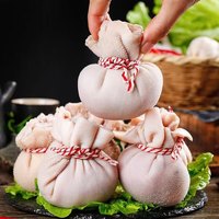 午羊 宁夏滩羊肉 生鲜肚包肉羊肉新鲜羊肚包冷冻真空袋装火锅烧烤食材 羊肉肠2000g