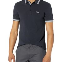 HUGO BOSS 男式 Paddy 短袖 Polo 衫 蓝色色 大号