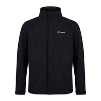 Berghaus 男式 雨衣 防水雨衣 防水 Rg Alpha 2.0 Black 尺码Medium