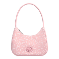 爱路喜（AILUXI）新款时尚粉色爱心球手提腋下包包女包秋冬出游通勤送女友老婆