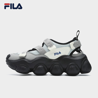 FILA 草莓鞋女鞋2024年新款秋冬休闲鞋运动凉鞋官方旗舰正品