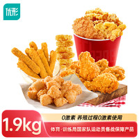 优形 Fovo Foods 凤祥食品 炸鸡家庭桶 1.9kg