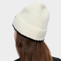 女式FUSION系列帽子女士休闲时尚撞色针织帽毛线帽
