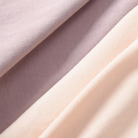 洁丽雅4条装女士内裤女生纯棉裆抗菌透气三角裤可爱收腹无痕三角裤 浅绿/浅紫/肤色/藕色 4条 XXL（125-140斤）