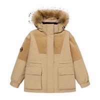 88VIP：雪中飞 小紫薯男女款毛领羽绒服