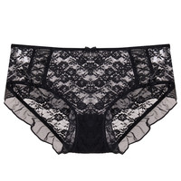 BODY STYLE 布迪设计内裤女秋冬性感新款蕾丝透气舒适三角裤女
