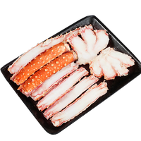 俄罗斯熟冻帝王蟹腿拼盘(蟹腿+蟹钳) 大螃蟹 送礼聚会