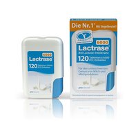 Lactrase 欧洲直邮德国乐迪士Lactrase 6000FCC乳糖酶片120粒防乳糖不耐受