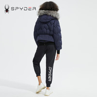 SPYDER 女子SKI LIFE冬季保暖羽绒服22CF220W 深紫灰-22CF220W XL