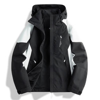 猫人（MiiOW）春秋短外套女男chic防风薄款夹克潮牌户外单层登山服 LSM1818D香芋紫-女(单外套) 4XL