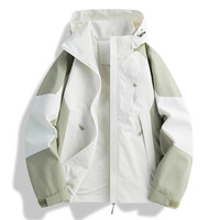 猫人（MiiOW）春秋短外套女男chic防风薄款夹克潮牌户外单层登山服 LSM1818D果绿-女(单外套) XL