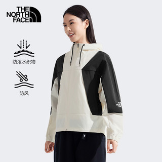 TheNorthFace北面皮肤衣女春夏户外运动休闲防风连帽夹克外套 ROU 2XL