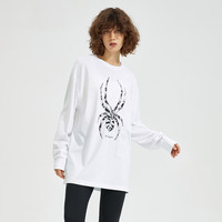 SPYDER 356 STYLE男女款长袖T恤22ES441U 白色-22ES441U M