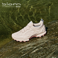爱步(ECCO)BIOM C踪迹跑步鞋女 25年倪妮同款防水户外运动鞋 健步803323 石灰色80332359113 37