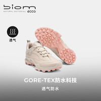 爱步(ECCO)BIOM C踪迹跑步鞋女 25年倪妮同款防水户外运动鞋 健步803323 石灰色80332359113 39