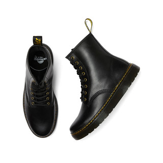 Dr.Martens Zavala西部靴男女秋季舒适轻量黑色女工装风马丁靴 黑色 36