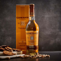 格兰杰 GLENMORANGIE 10年 单一麦芽 苏格兰威士忌 1000ml 礼盒装