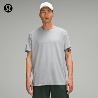 lululemon丨Fundamental™ 男士 T 恤 *Wash 透气 LM3CV2S 微风染犀牛灰 XL