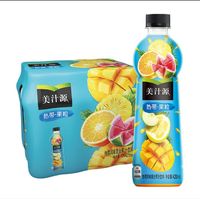 美汁源 Coca-Cola 可口可乐 美汁源 Minute Maid 热带果粒果汁饮料 420/450ml*12瓶整箱