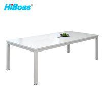 HiBoss 板式长条桌办公会议桌1.8米办公桌JHBZ32 1张