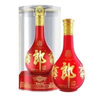 郎酒 红花郎15 酱香型白酒 53度 500ml*1瓶 （批次随机）