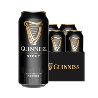 GUINNESS 健力士 司陶特黑啤酒440ml*4听