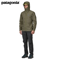 巴塔哥尼亚（Patagonia）男士轻便B3硬壳连帽防风防水透气冲锋衣夹克 Boulder Fork 85140 BSNG M
