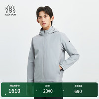 KOLON SPORT 可隆戈尔夹克 男子户外GORE-TEX防风科技商务防泼水外套 LHWJ4ST565-MO 苔藓绿 185/2XL